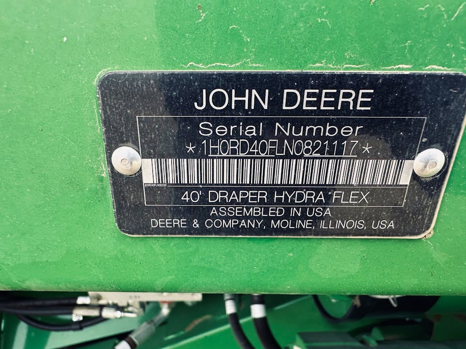John Deere RD40F