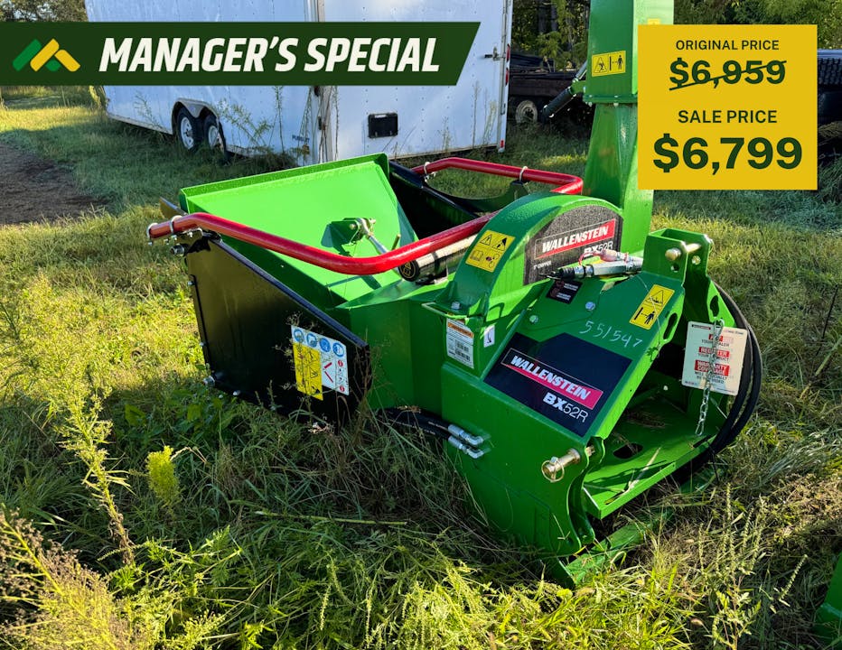 Wallenstein BX52R Wood Chipper