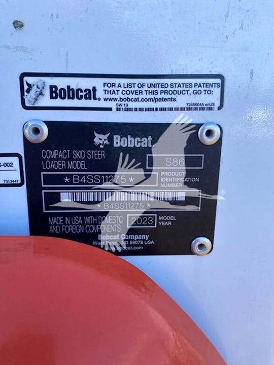 Bobcat S86