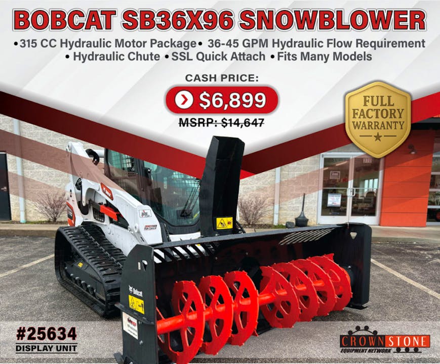Bobcat SB36X96 Snowblower (M7051)