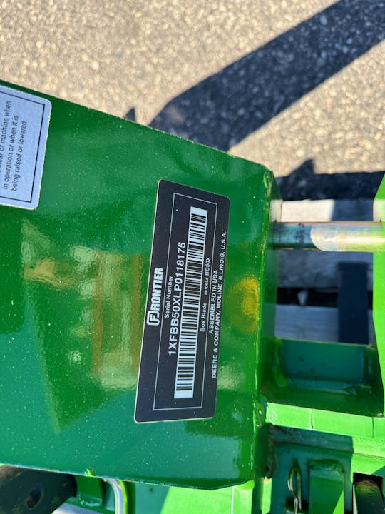 Frontier BB5072 Box Blade