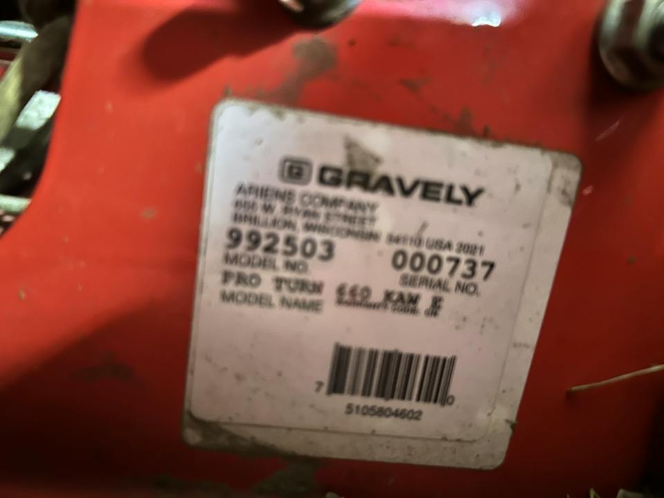 Gravely Pro-Turn 660