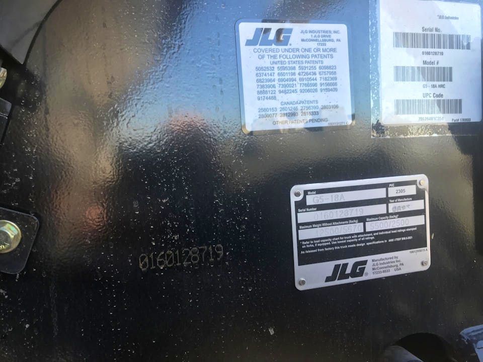 JLG G5-18A