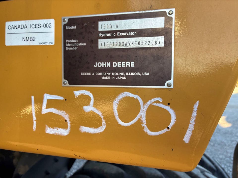 John Deere 190G W