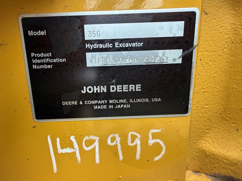 John Deere 35G