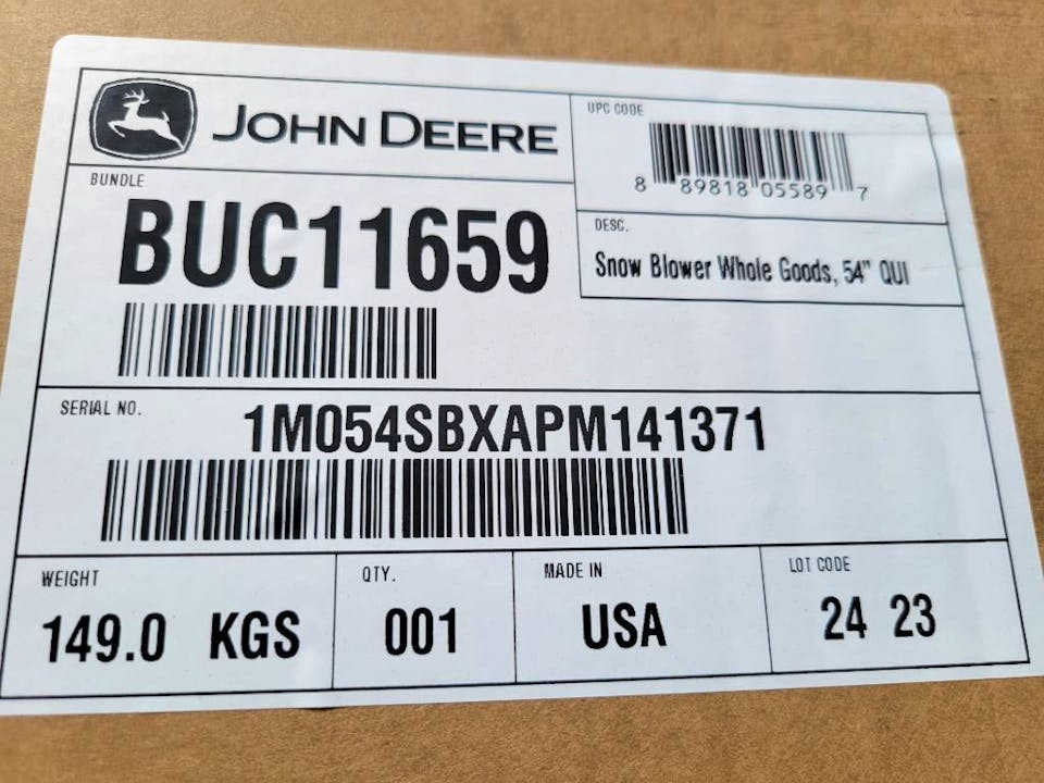 John Deere 54SB