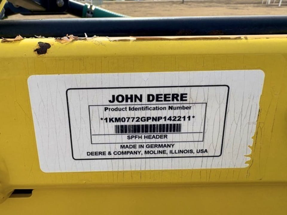 John Deere 772