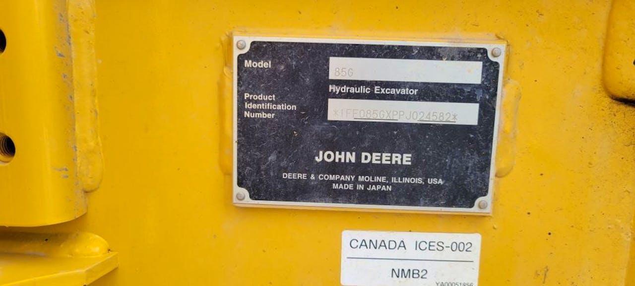 John Deere 85G