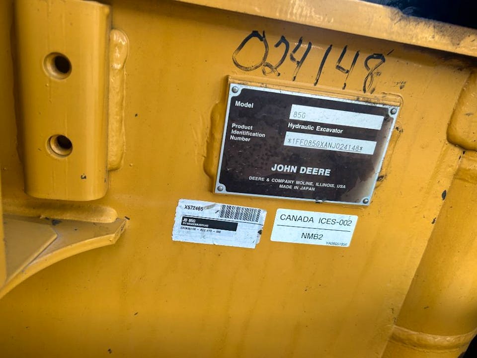 John Deere 85G
