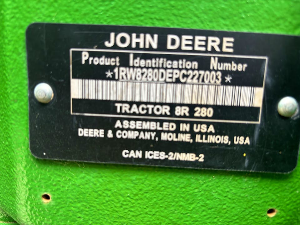 John Deere 8R 280