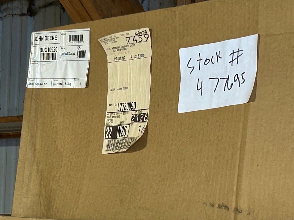 John Deere 9.6 MCS DFS HOPPER