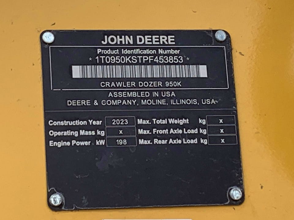 John Deere 950K