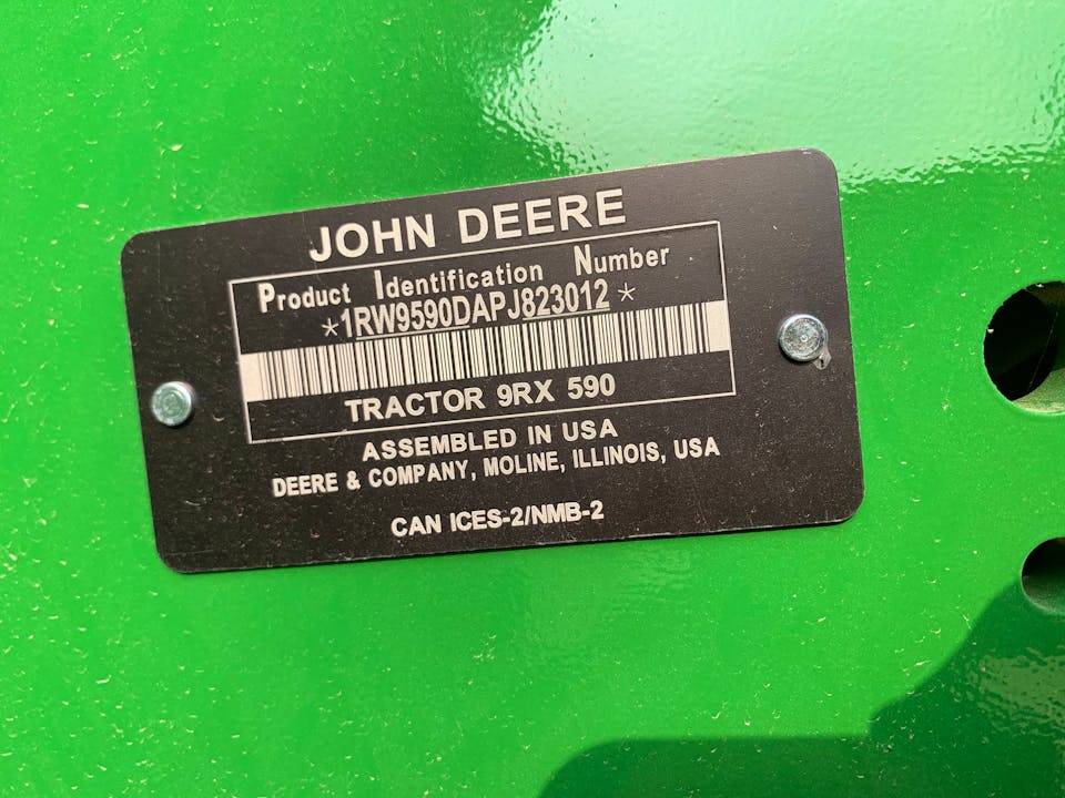 John Deere 9RX 590