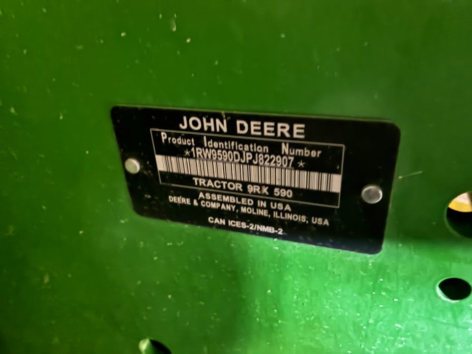 John Deere 9RX 590
