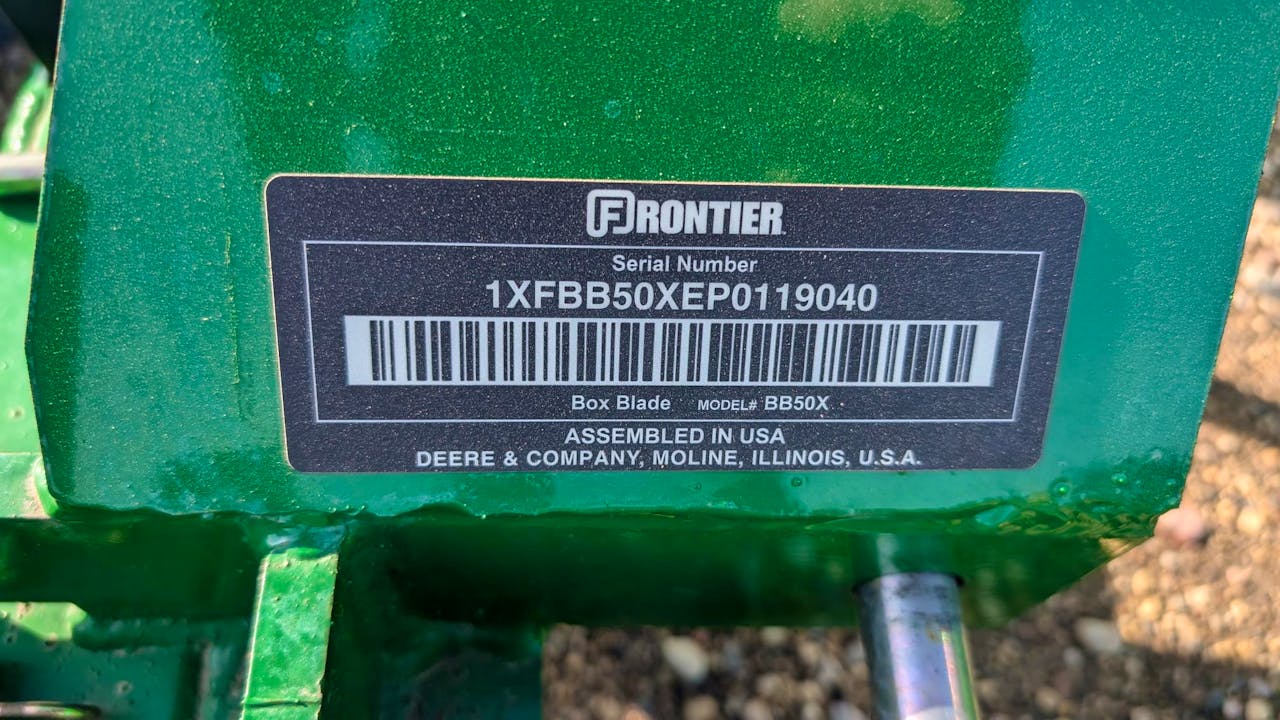 Frontier BB5072 Box Blade