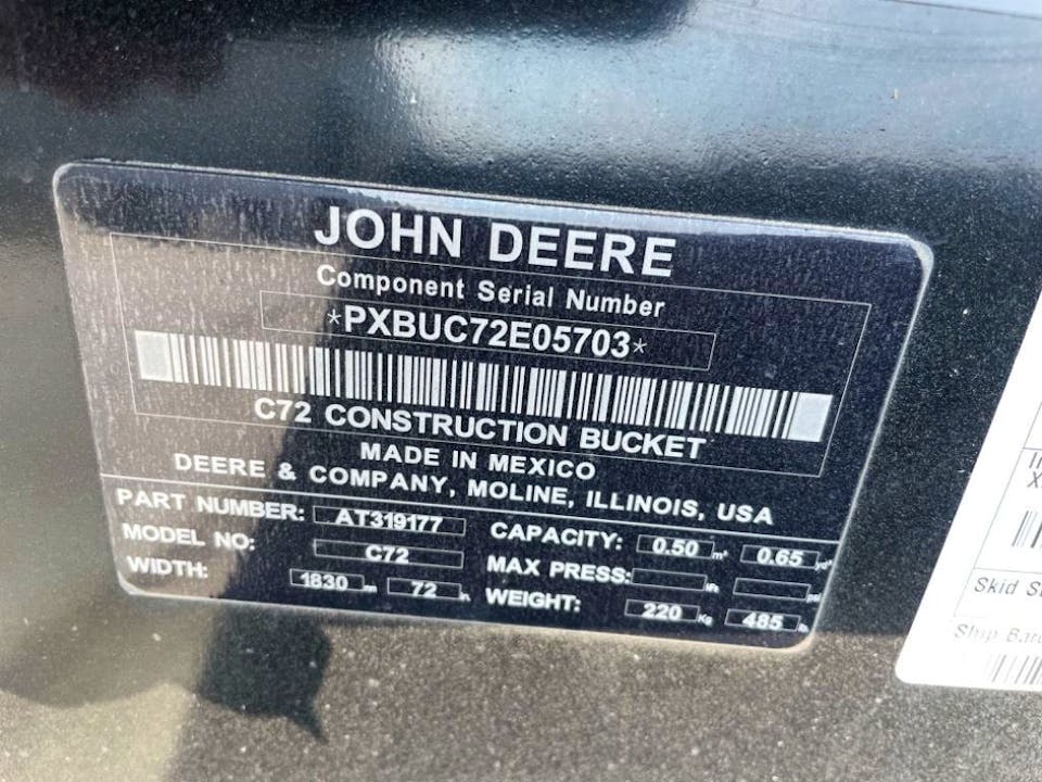 John Deere CE72