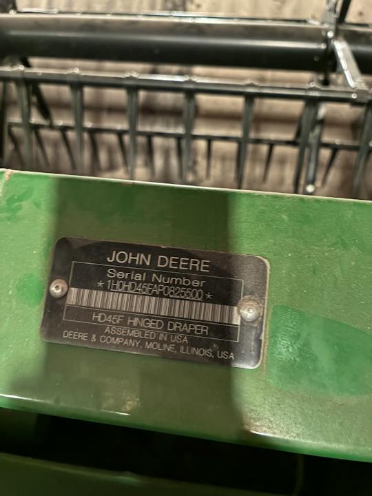 John Deere HD45F