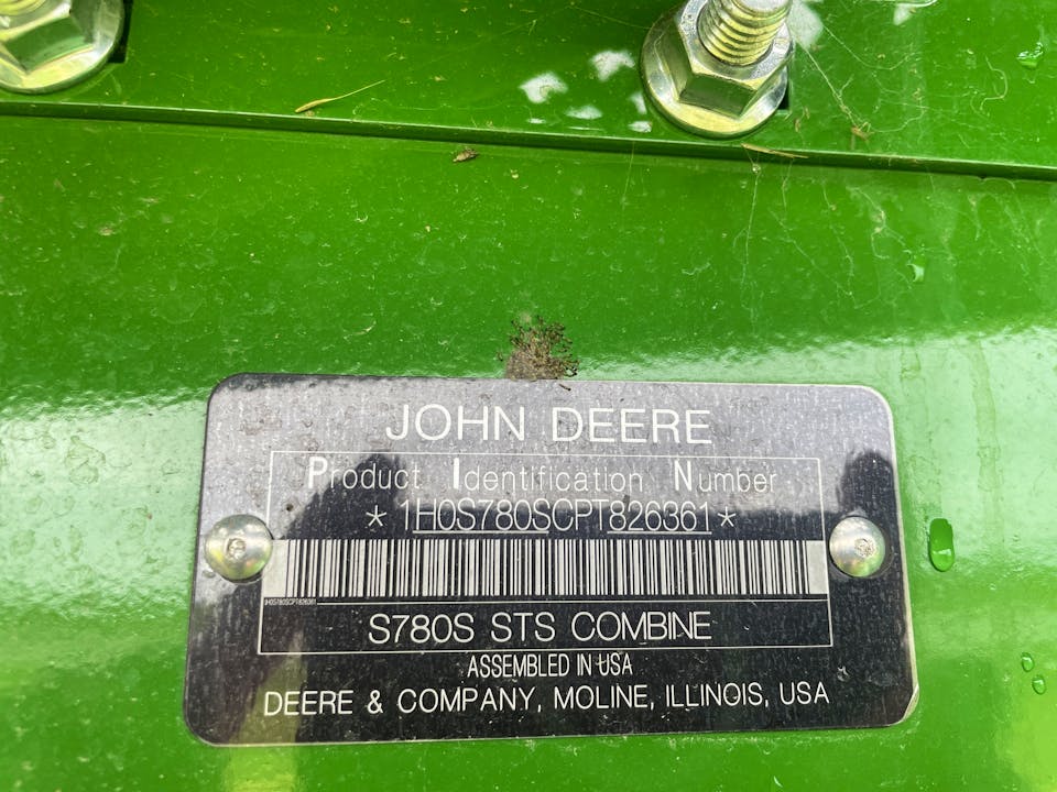 John Deere S780
