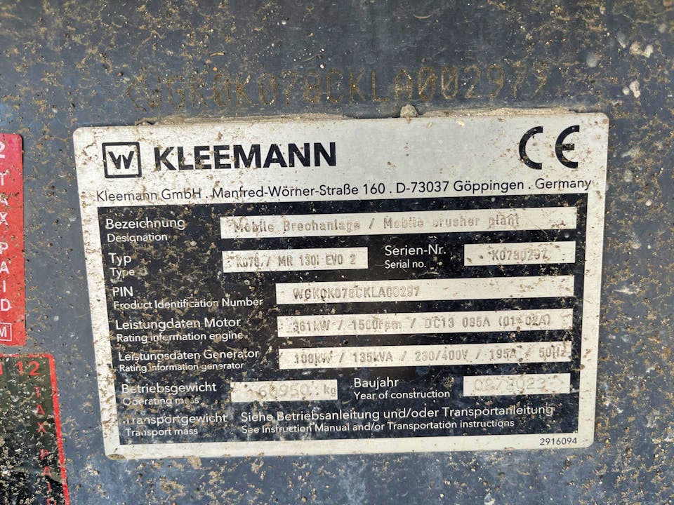 Kleemann MR130i EVO2