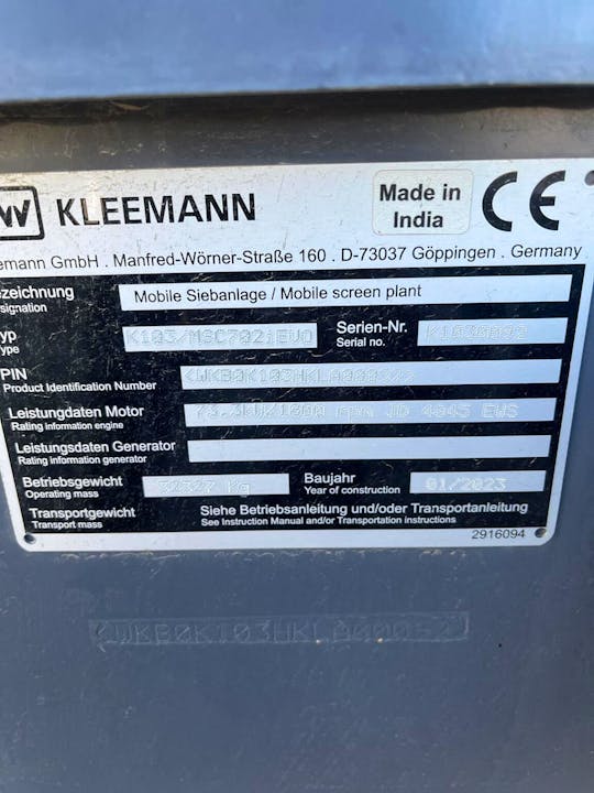 Kleemann MSC702iEVO