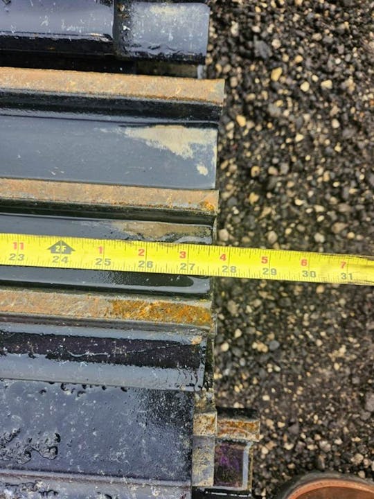 LINK-BELT STEEL TRACKS - 145 X4 DZ
