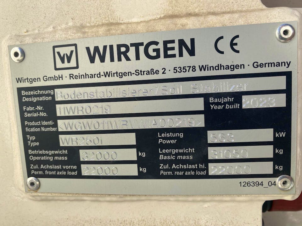 Wirtgen WR250i