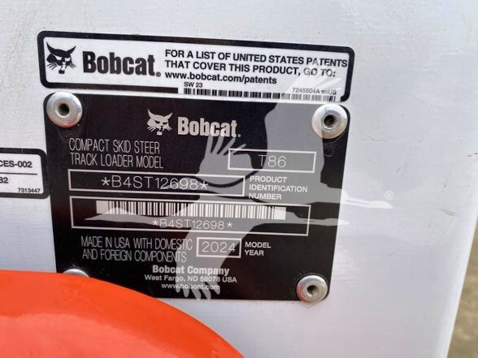 Bobcat T86