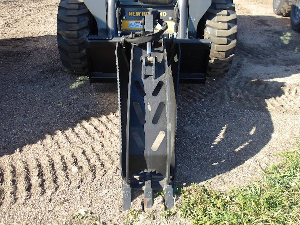 JENKINS IRON AND STEEL STUMP BUCKET GRAPPLE ATSKID