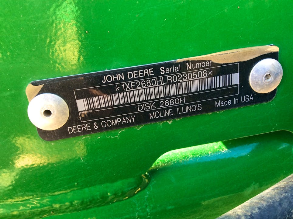 John Deere 2680H
