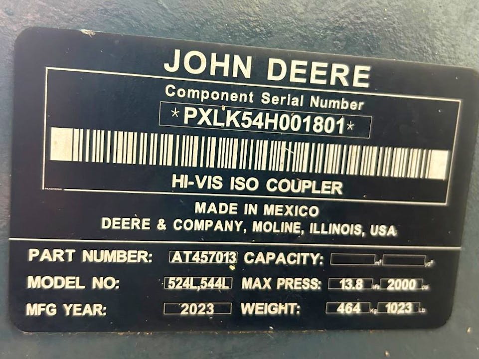 John Deere 524P HI VIS