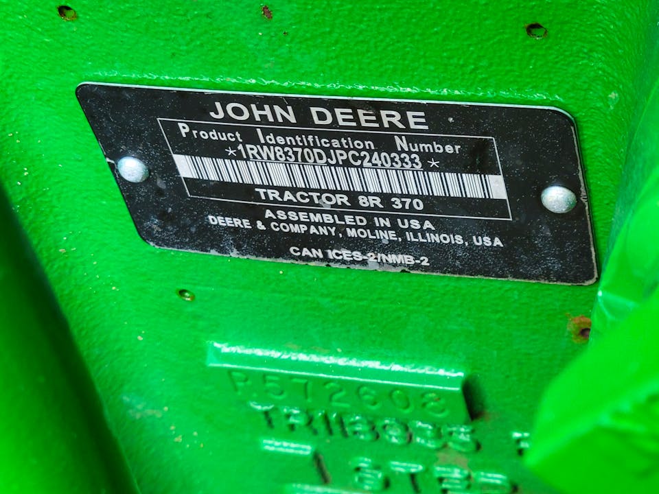 John Deere 8R 370