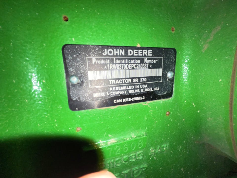 John Deere 8R 370