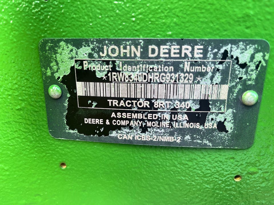 John Deere 8RT 340