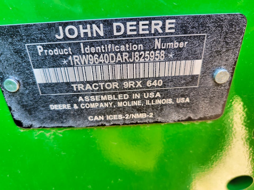 John Deere 9RX 640