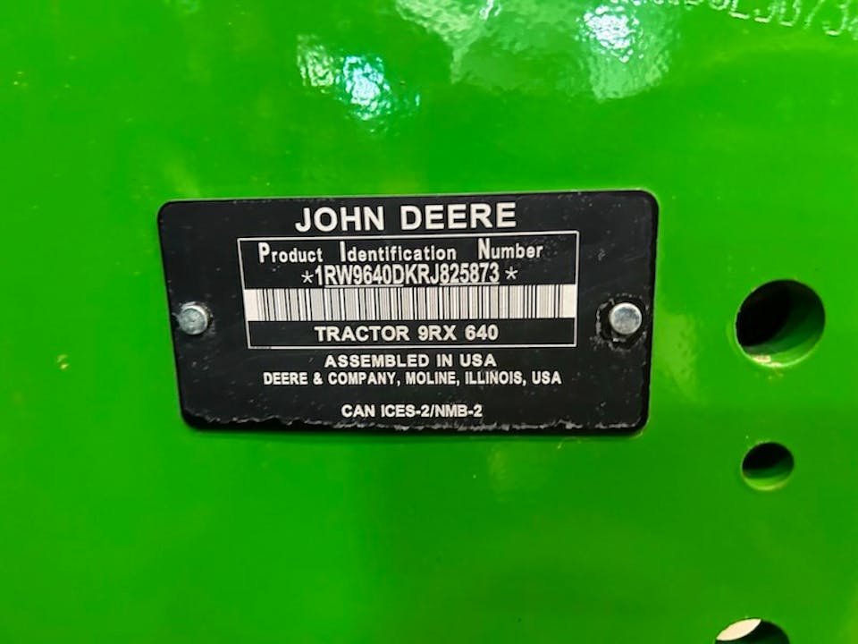 John Deere 9RX 640