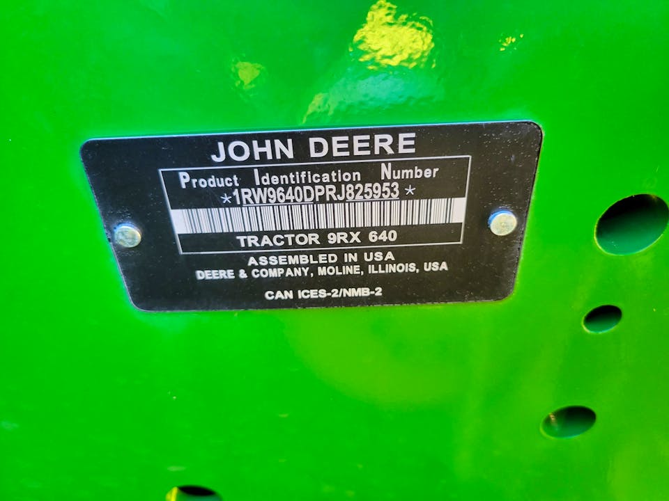 John Deere 9RX 640