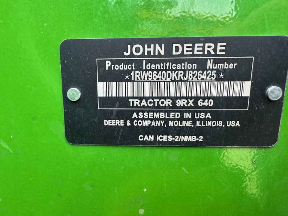 John Deere 9RX 640
