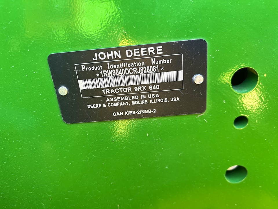 John Deere 9RX 640