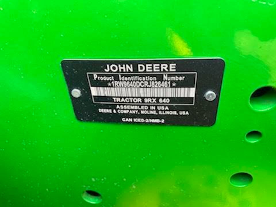 John Deere 9RX 640