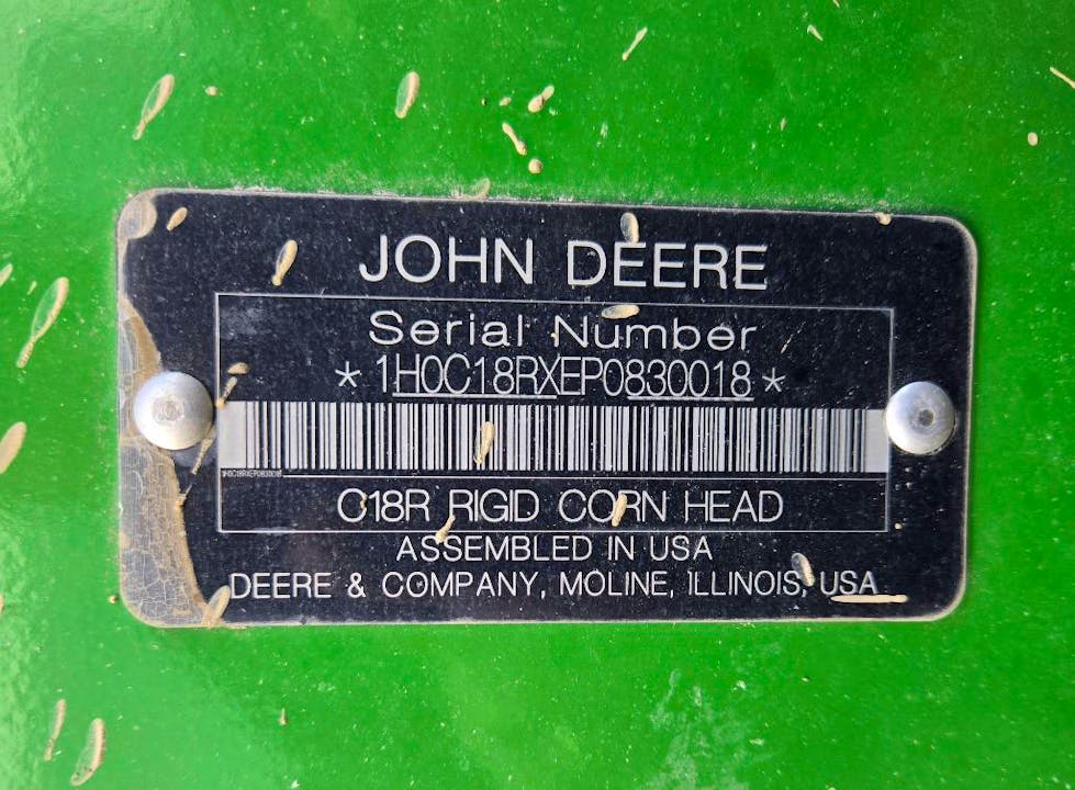 John Deere C18R