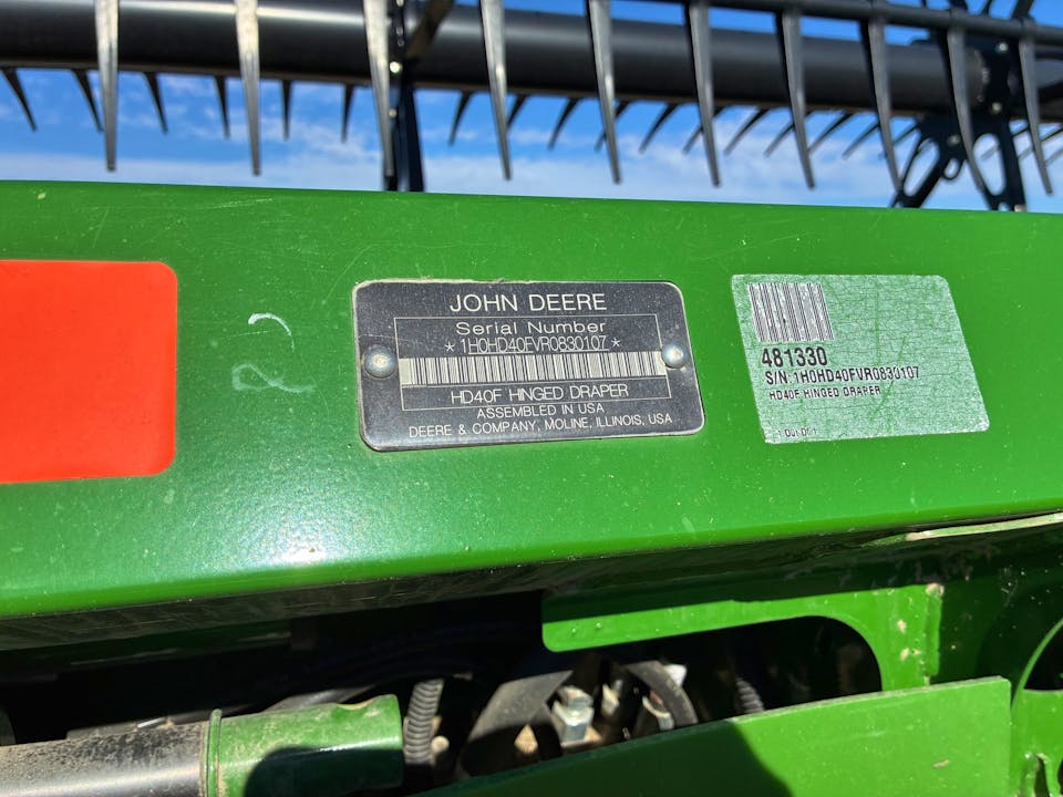 John Deere HD40F