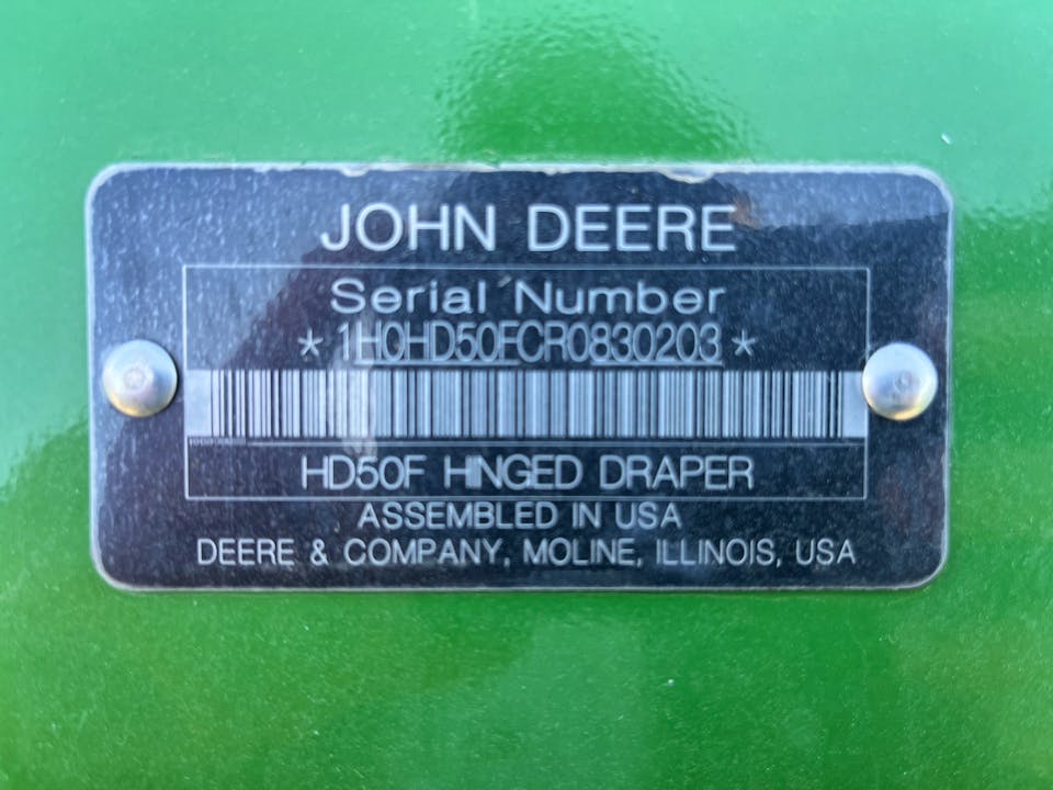 John Deere HD50F