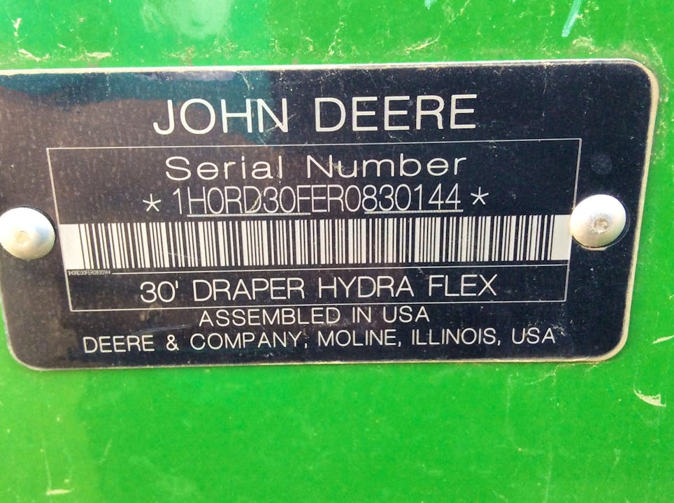 John Deere RD30F