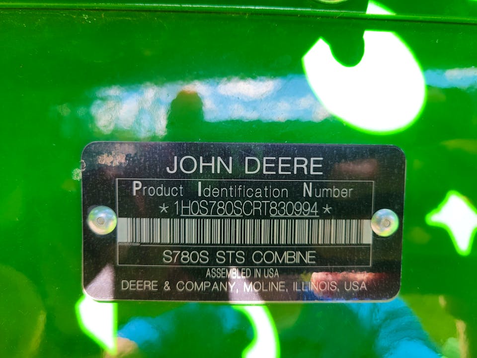John Deere S780