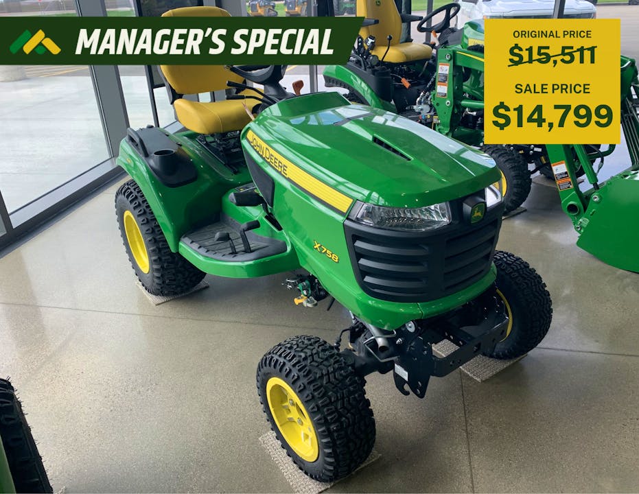 John Deere X758