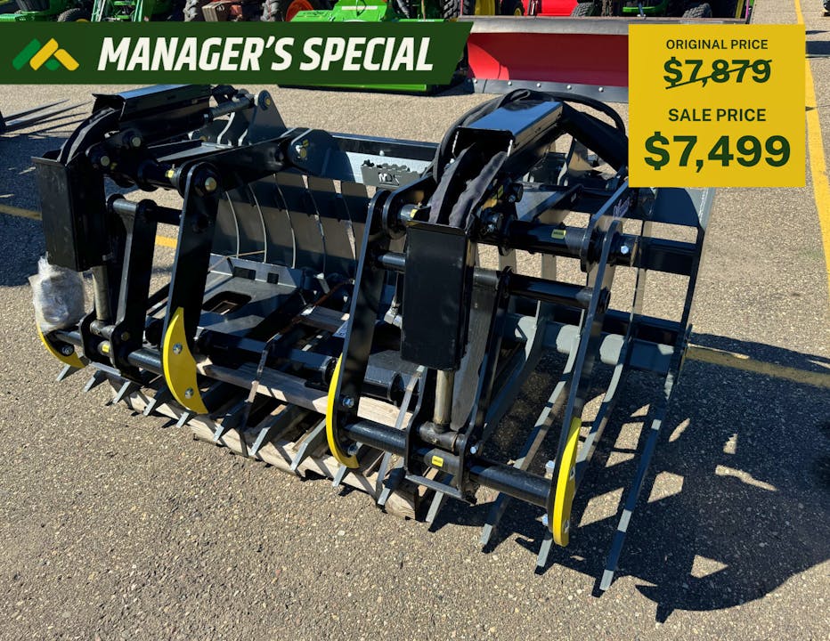 MDS IESB14-6 77in Slat Grapple Bucket
