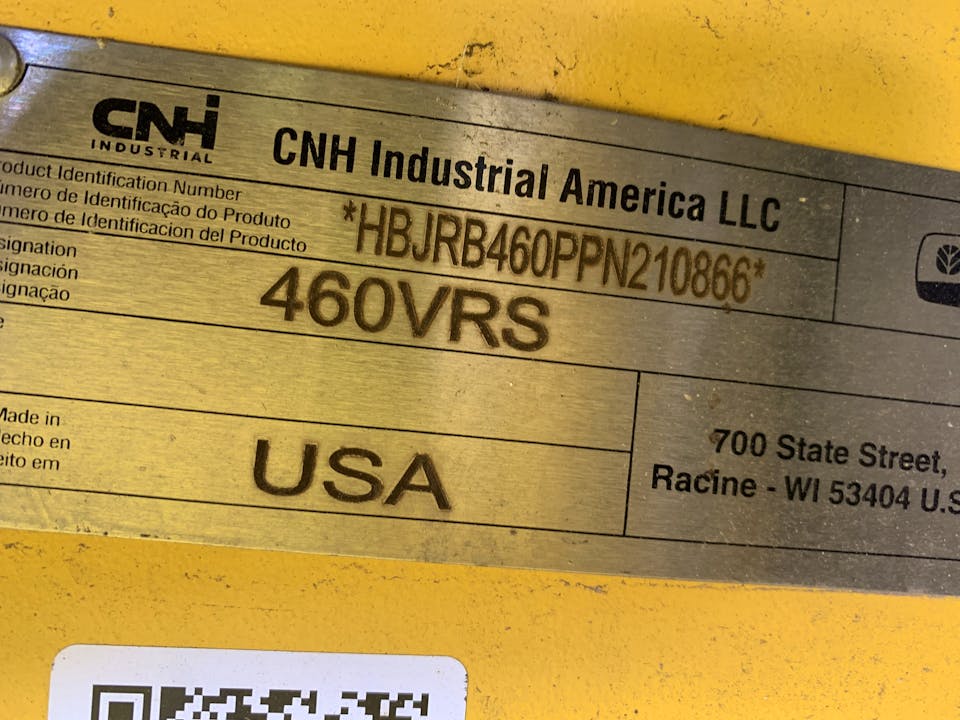 New Holland Rollbelt 460