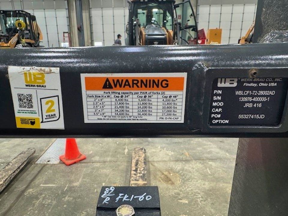 WERK BRAU 72IN WHEEL LOADER