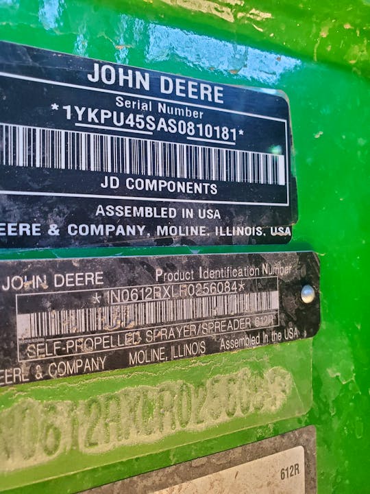 John Deere 612R