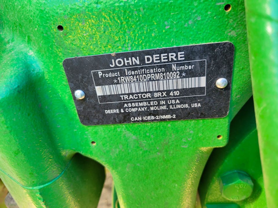 John Deere 8RX 410